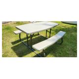 folding 6' picnic table