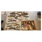 pliers and tools