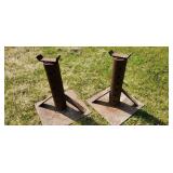 heavy home built jack stands