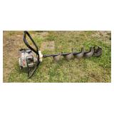 Jiffy auger, non running