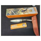 Marble's knife and sheath *damaged*