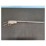 receiver and barrel, rusty