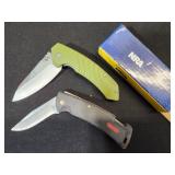 Buck and NRA knives