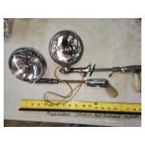 two auto spotlights