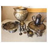 plated silver pieces
