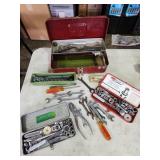 socket sets, wrenches