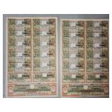 1922 German Mark Bond certificates (100,000)