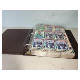 Reggie White & Packers cards in binder