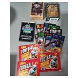 Magic the Gathering, bowling, football cards