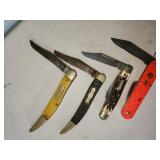 vtg USA made jack knives