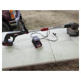 Craftsman 19.2v trimmer, 2 batteries, charger