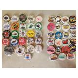 UP steam & Gas & Fun Run pins