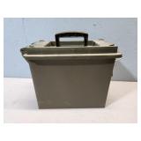 plastic ammo box