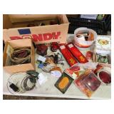 lights, trailer wire, reflectors