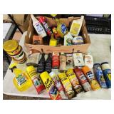 full & partial oils, ice melt, shop items