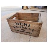 Nehi bev. wooden case