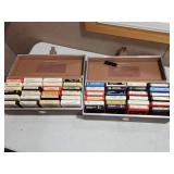 variety of 8 track tapes