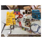 wire, tools, bits