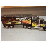 Buddy L truck and trailer