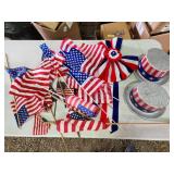 Hats, flags