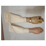 arms and hands