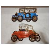 plastic classic car wall figures