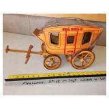 wooden stagecoach