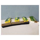 50 rds 22-250 Rem, 7 empty brass