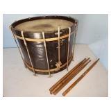 vtg drum and sticks