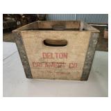 Delton Creamery crate