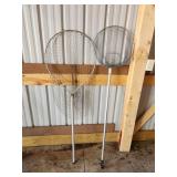 smelt and landing net