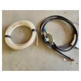gas regulator, hose