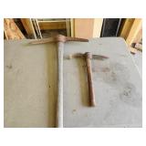 two pick axes