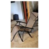 Zero gravity style chair