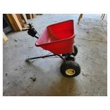 tow behind fertilizer spreader