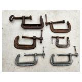 variety of clamps