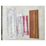 metal cribbage board templates, board