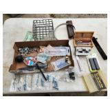 hardware, X-acto knives, misc