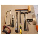 saws and hammers, mallet