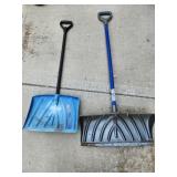 snow shovels