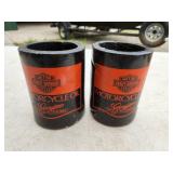 vtg Harley Davidson heavy coozies