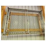 portable dog cage/kennel area brackets incl.