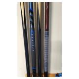 cue sticks