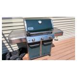 Weber grill, cover, some gas in tank