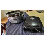 Foreman grill, crock pot