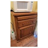 microwave cart