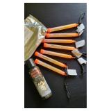 Harley Davidson glow sticks, temp. hair dye