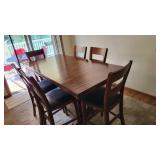 dining room table and chairs