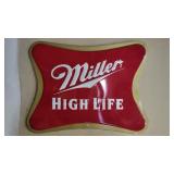 Miller metal sign