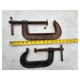 two Cincinnatti tools clamps